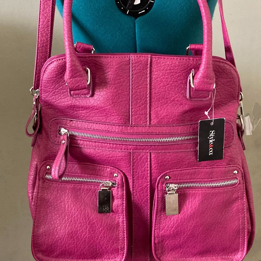 New "Spice Convert" Handbag True Magenta